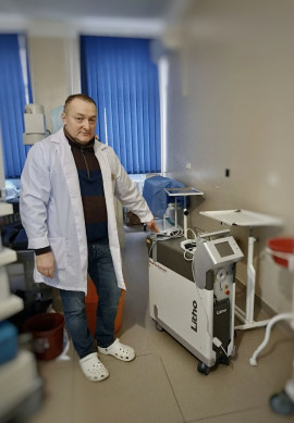 Вітаємо лікарню Львова з придбанням гольмієвого лазера Quanta System Litho 35 Вт
